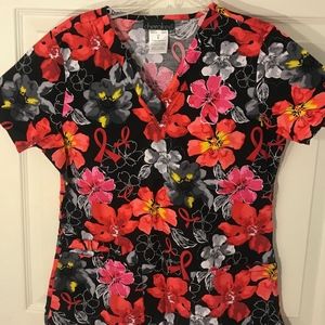 Women's scrub top
